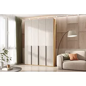 Марвэл Шкаф 4-х ств. (1600) (Мальта, Дуб Крафт)