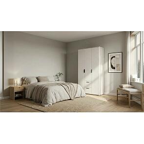 Сильвия Шкаф 3-х ств.(1200) (Кашемир, Дуб Крафт серый)