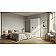 Сильвия Шкаф 3-х ств.(1200) (Кашемир, Дуб Крафт серый)