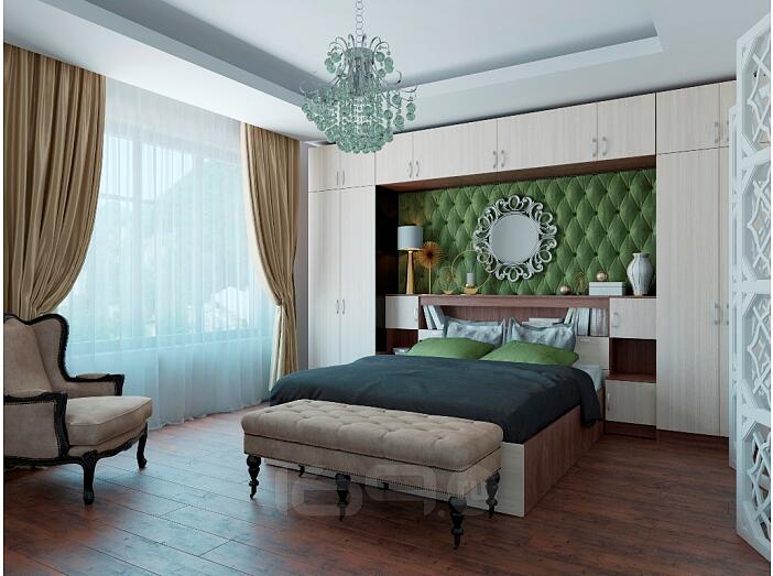 Спальня Бася-01 Ясень шимо светлый Спальня Бася-01 Ясень шимо светлый