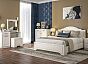 Спальня Ливерпуль-02 Белый/Ясень Ваниль