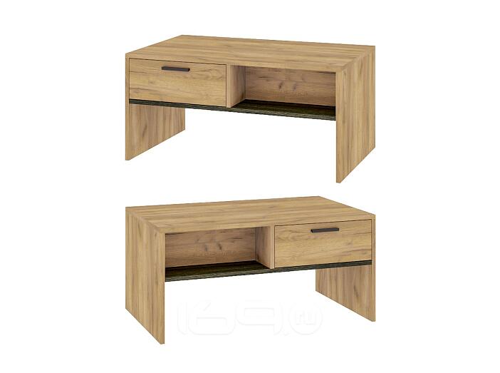 Стол журнальный Бали 03.233 Дуб крафт золотой