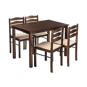 Обеденная группа Starter (стол и 4 стула) oak/beige