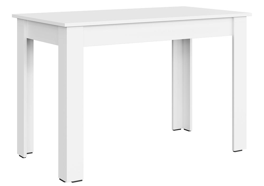 стол обеденный прямоугольный 58x98x76 2 см дсп белый Cтол обеденный STERN Белый