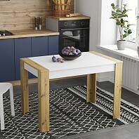 Cтол обеденный VEGA Артисан/Белый