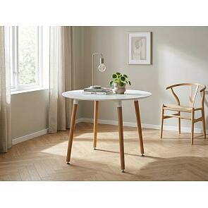 Стол деревянный Lorini 90 white / wood