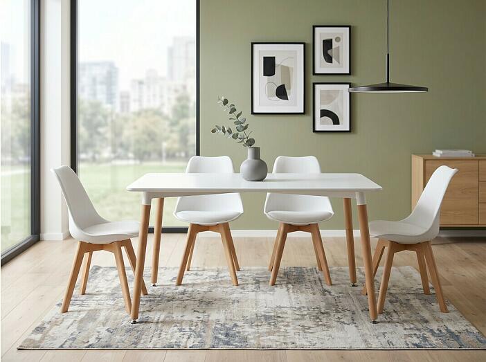 Стол деревянный Table 110 white / wood