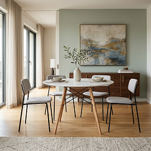 Стол деревянный Table 80 white / wood