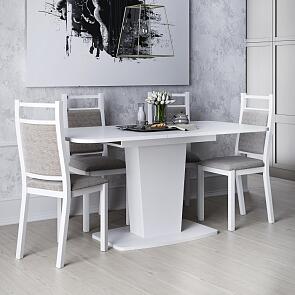 Стол Токио-28 / Киото-28 белый обеденный 