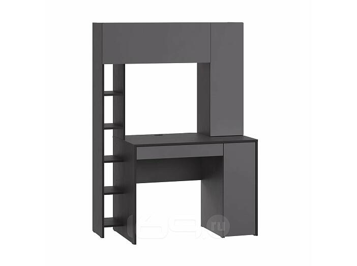 Комфорт Стол компьютерный 12.71 Антрацит 0164, Темно - серый U2601