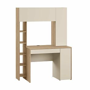 Комфорт Стол компьютерный 12.71 Гикори Рокфорд Натуральный KO86 PW, Сатин 7045 SU