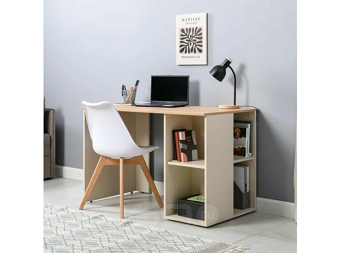 Лайт Стол письменный 12.163 Сатин 7045 SU, Гикори Рокфорд Натуральный KO86 PW