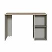 Лайт Стол письменный 12.163 Серый Шифер, Дуб Белый exclusive OW D4430