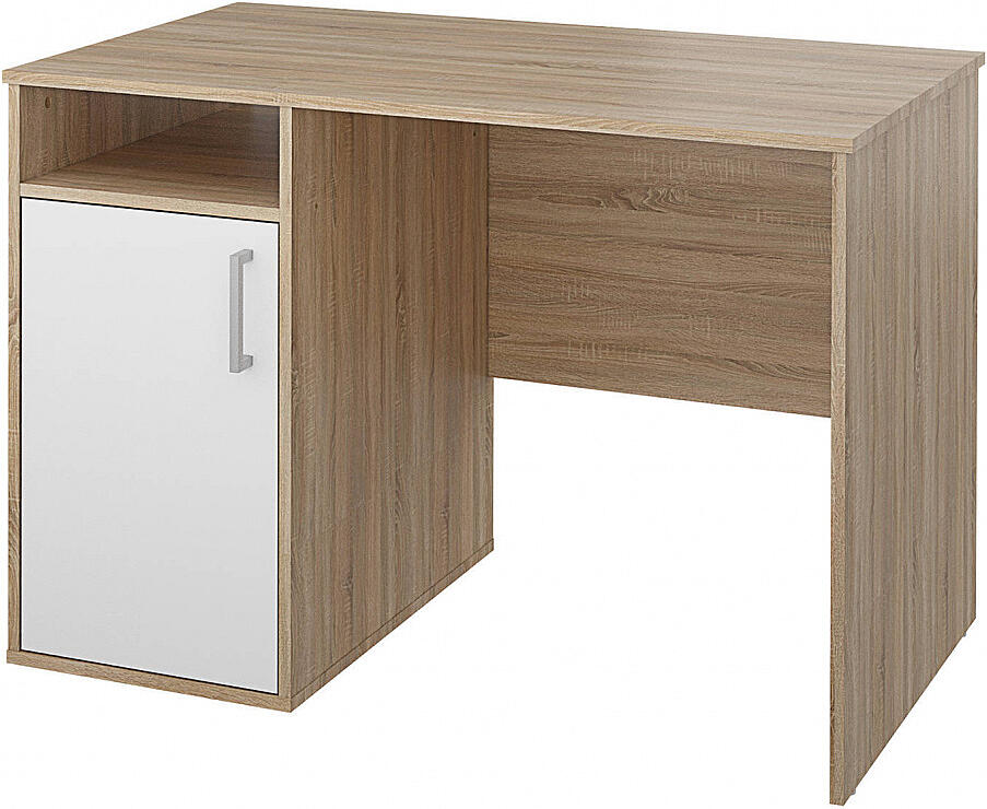 Стол компьютерный Мика СТЛ16515 Дуб сономаБелый 6390₽