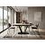 Стол ALATRI 120 GLOSS AMBER JADE SOLID CERAMIC / BLACK, ®DISAUR