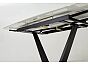 Стол ALATRI 120 GLOSS STATUARIO WHITE SOLID CERAMIC / WHITE, ®DISAUR