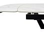 Стол ALATRI 120 GLOSS STATUARIO WHITE SOLID CERAMIC / WHITE, ®DISAUR
