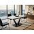 Стол ALATRI 120 GLOSS STATUARIO WHITE SOLID CERAMIC / WHITE, ®DISAUR