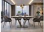 Стол ALATRI 120 MATT LATTE STONE SOLID CERAMIC / TAUPE, ®DISAUR