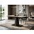 Стол BALDE 120 GLOSS AMBER JADE SOLID CERAMIC / BLACK, ®DISAUR