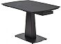 Стол BALDE 120 MATT BLACK MARBLE SOLID CERAMIC / BLACK, ®DISAUR