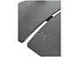 Стол BALDE 120 MATT BLACK MARBLE SOLID CERAMIC / BLACK, ®DISAUR