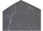 Стол BALDE 120 MATT BLACK MARBLE SOLID CERAMIC / BLACK, ®DISAUR