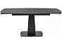 Стол BALDE 120 MATT BLACK MARBLE SOLID CERAMIC / BLACK, ®DISAUR