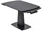 Стол BALDE 120 MATT BLACK MARBLE SOLID CERAMIC / BLACK, ®DISAUR