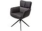 Стол BALDE 120 MATT BLACK MARBLE SOLID CERAMIC / BLACK, ®DISAUR
