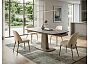 Стол BALDE 120 MATT LATTE STONE SOLID CERAMIC/ TAUPE, ®DISAUR