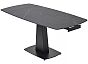 Стол BALDE 140 MATT BLACK MARBLE SOLID CERAMIC / BLACK, ®DISAUR