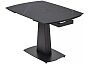 Стол BALDE 140 MATT BLACK MARBLE SOLID CERAMIC / BLACK, ®DISAUR