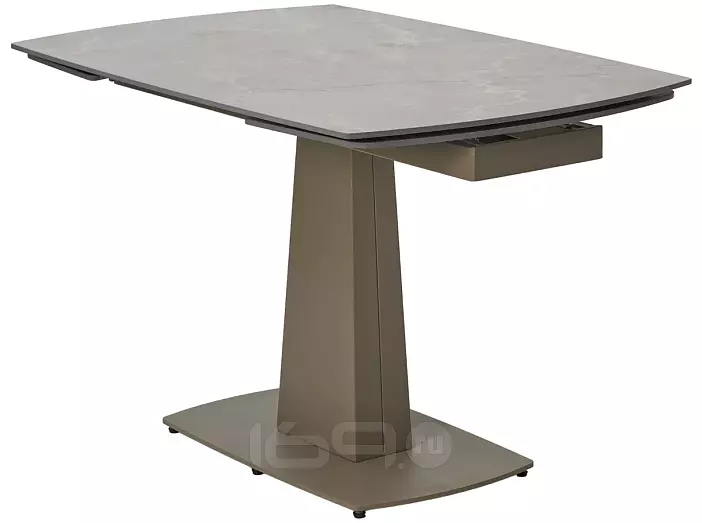 Стол BALDE 140 MATT LATTE STONE SOLID CERAMIC / TAUPE, ®DISAUR