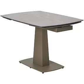 Стол BALDE 140 MATT LATTE STONE SOLID CERAMIC / TAUPE, ®DISAUR