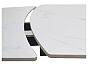 Стол BALDE 140 MATT WHITE MARBLE SOLID CERAMIC / BLACK, ®DISAUR
