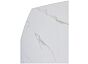 Стол BALDE 140 MATT WHITE MARBLE SOLID CERAMIC / BLACK, ®DISAUR
