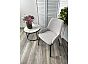Стол BALDE 140 MATT WHITE MARBLE SOLID CERAMIC / BLACK, ®DISAUR