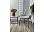 Стол BALDE 140 MATT WHITE MARBLE SOLID CERAMIC / BLACK, ®DISAUR