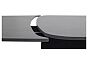 Стол BLANCO 160 MATT BLACK MARBLE SOLID CERAMIC / Орех