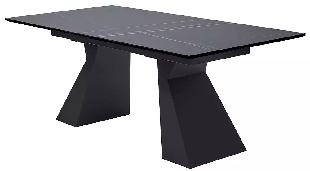 

Стол БОГАРТ 200 TITANIUM BLACK PULIDO, керамика / Черный