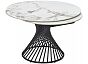 Стол BUENO 120 GLOSS GOLDEN JADE SOLID CERAMIC / BLACK