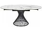 Стол BUENO 120 GLOSS GOLDEN JADE SOLID CERAMIC / BLACK