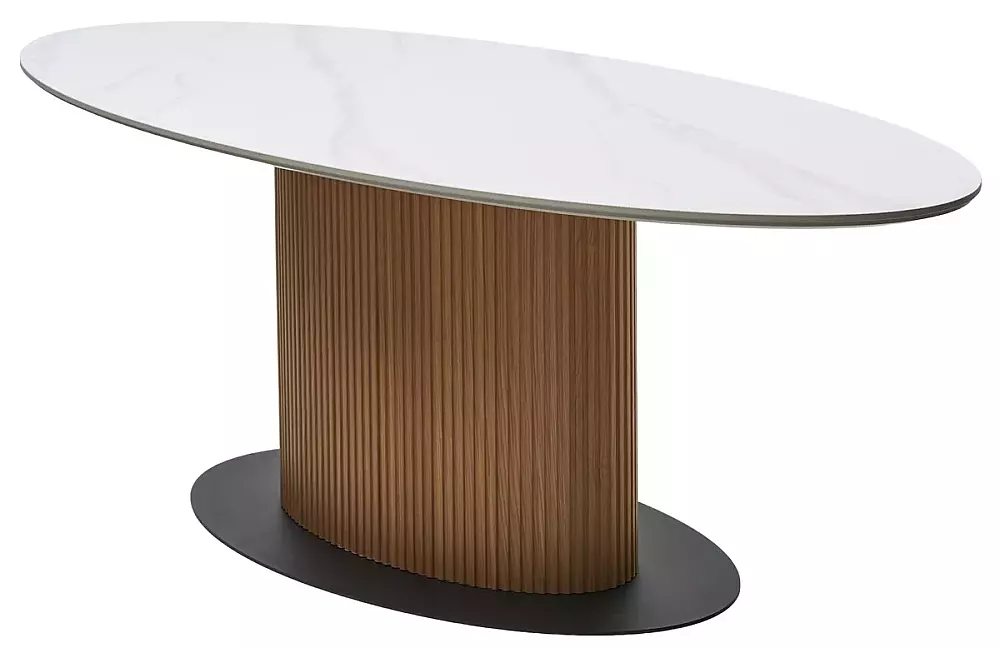 

Стол CARY 220 цвет БЕЛЫЙ МРАМОР M326/ Каркас OAK, Oak;белый