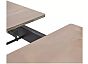Стол CORNER 120 GLOSS AMBER JADE SOLID CERAMIC / BLACK