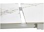 Стол CORNER 120 GLOSS GOLDEN JADE SOLID CERAMIC / WHITE