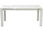 Стол CORNER 120 GLOSS GOLDEN JADE SOLID CERAMIC / WHITE