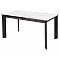 Стол CREMONA 140 MATTE STATUARIO Белый мрамор матовый, керамика/ черный каркас Стол CREMONA 140 MATTE STATUARIO Белый мрамор матовый, керамика/ черный каркас