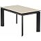 Стол CREMONA 140 TL-142, испанская керамика/ черный каркас, ®DISAUR Стол CREMONA 140 TL-142, испанская керамика/ черный каркас, ®DISAUR