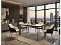 Стол CREMONA 180 KL-105, итальянская керамика/ Тауп